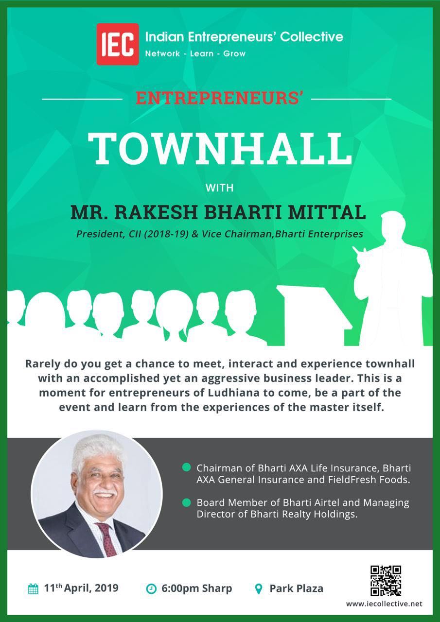 Townhall With Mr. Rakesh Bharti Mittal